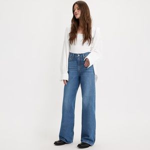 NWT Levi’s Ribcage Wide Leg - Medium Wash